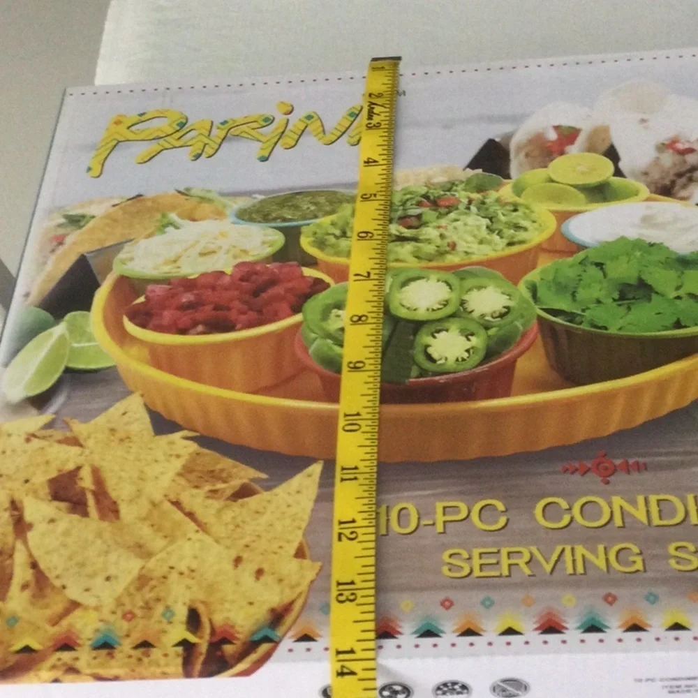 Parini 10-Piece Condiment Serving Set. *